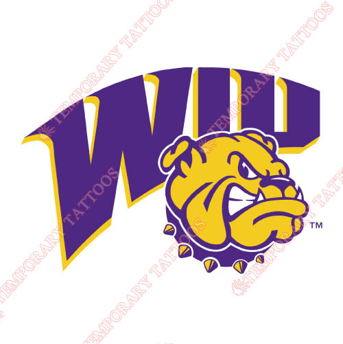Western Illinois Leathernecks Customize Temporary Tattoos Stickers NO.6967